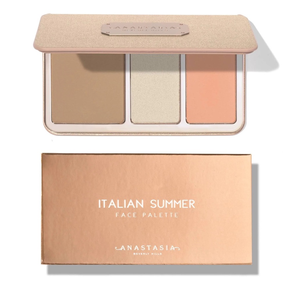 ANASTASIA BEVERLY HILLS | Italian Summer Face Palette | Bronze, Highlight, Blush